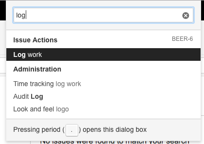Operations dialog box